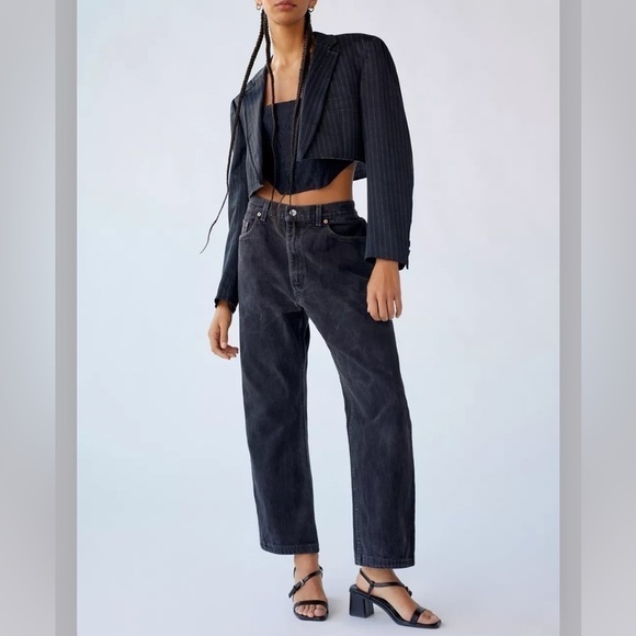 Vintage Levi's 550 black Jeans 32 x 35” - Picture 7 of 10